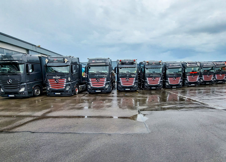 Jürgen Ehrmann Transporte Flotte
